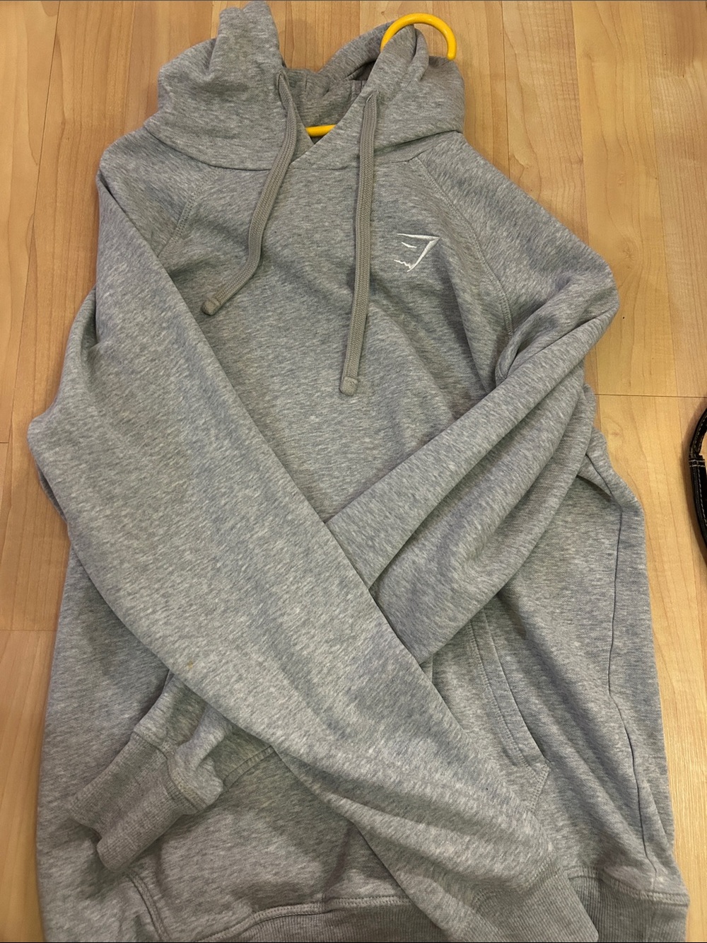 Gymshark Heather Gray Pullover Hoodie
